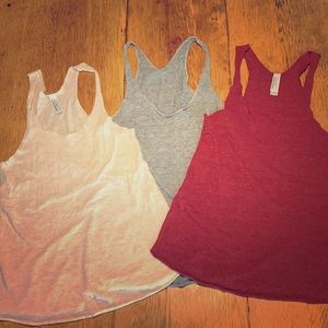 3-pack American Apparel Tanks